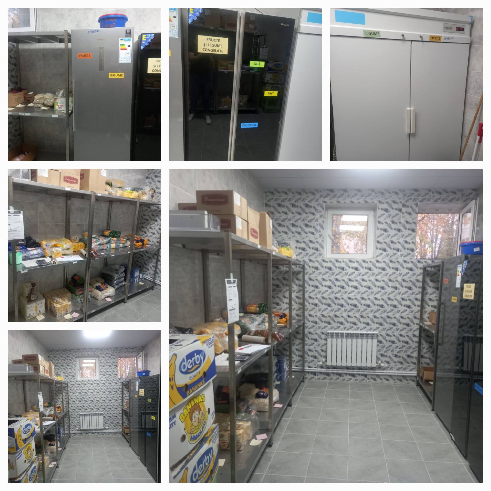 Reparația capitală a depozitului de produse alimentare.